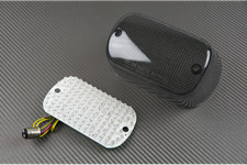 Feu Stop Fumé Noir + Clignotants SUZUKI INTRUDER VOLUSIA 800 VL WVBM 2001-2004