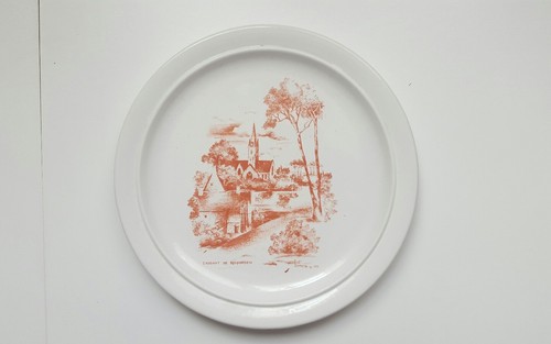 Très belle assiette - , en