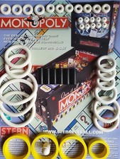 FLIPPER-STERN-MONOPOLY-KIT ELASTIQUE.CAHOUTCHOUC-DOIGT DE BATTEUR JAUNE