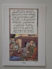 Blake et Mortimer - La menace Atlante - ex-libris Brüsel - Van Dongen Jacobs