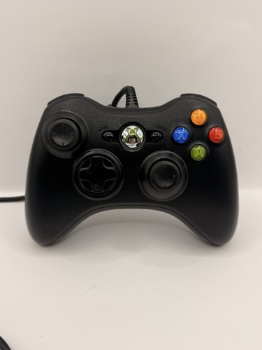 Manette filaire xbox 360 noire - xbox,