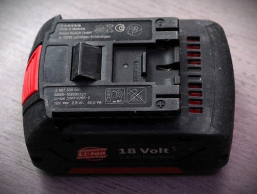 Batterie 18v ion 6 - li-ion, 2,6