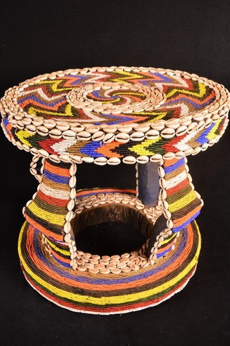 Tabouret bamoun ancien - tabouret,