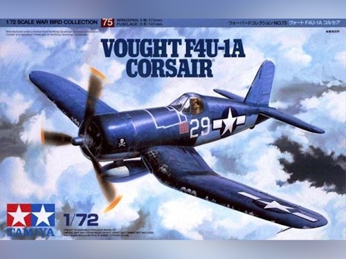 Tamiya corsair f4u 72 - corsair, 1/72