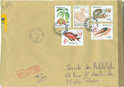 Monaco 2005 registered cover - monaco,
