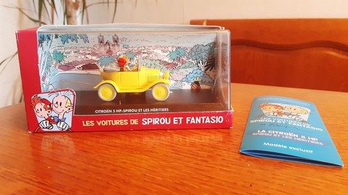 Les voitures spirou et - les,