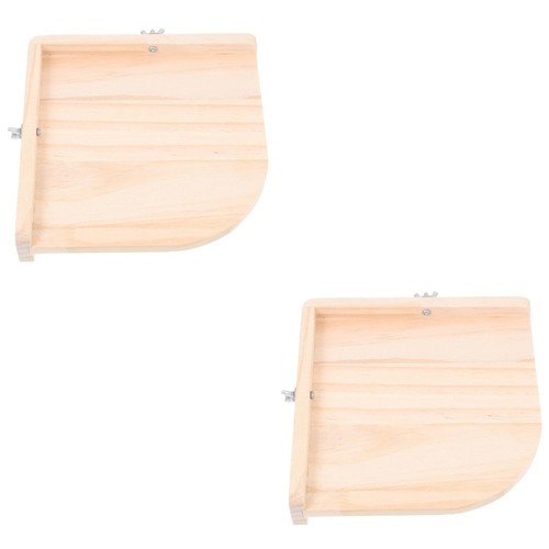 Durable wooden hamster cage - hamster,