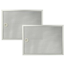 2 Filtre en métal à graisse pour Zanussi CA956DEX CA656DEX