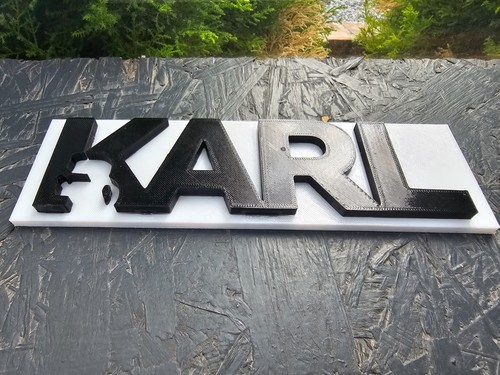 Logo karl lagerfeld - logo, (22cms)