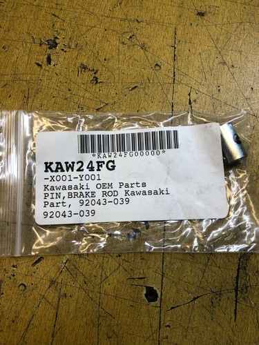 Goupille tige frein - 1, kawasaki