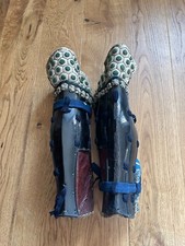 Japanese Armor Samurai Yoroi Kabuto Tsutsu Suneate