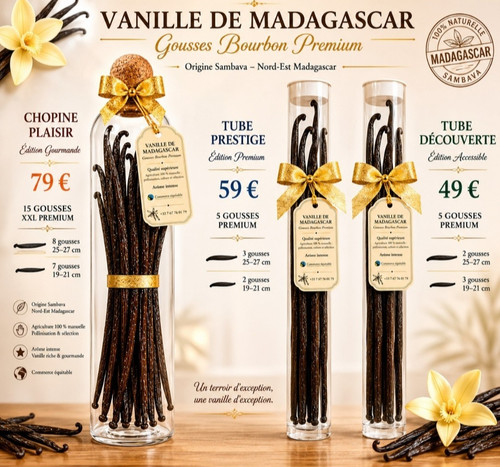 Vanille madagascar bourbon - vanille,