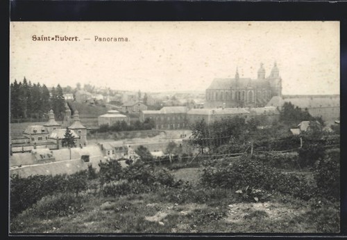 Cpa saint hubert vue - cpa,