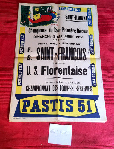 Ancienne authentique affiche - authentique,