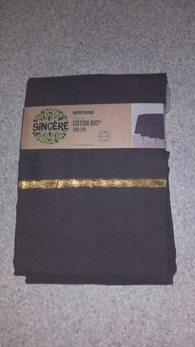 Nappe ronde neuve sincère - nappe,