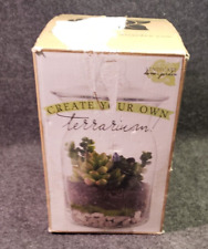 create your own Terrarium Kit DIY NEW Damaged Box Syndicate .............(DS2D1)