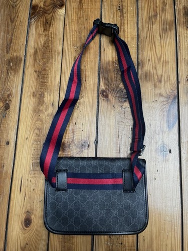 Gucci sac messager toile - gucci,