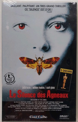 Cassette vhs silence des - cassette,