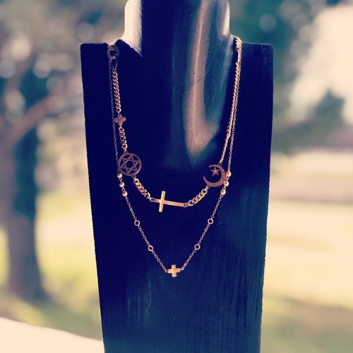 Ras cou double 14k - de,