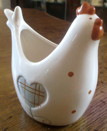 Charmante poule faïence - poule,