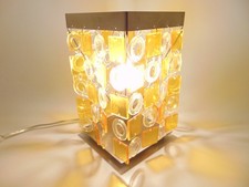 lampe a pampille kitch style