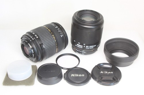 Lot objectifs nikon - de, af