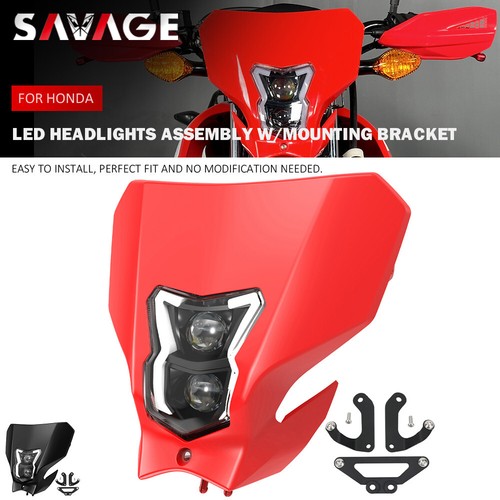 Front led headlight assembly - front,