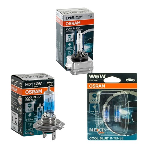 Osram ensemble d1s w5w - h4,