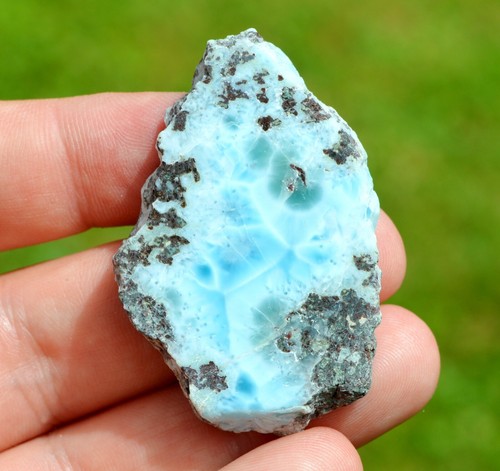 Pectolite var larimar - var., 30