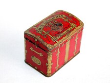 SWEE-TOUCH-NEE ARISTOCRAT TEA, OLD TEA BOX METAL ADVERTISING EXPO 1913