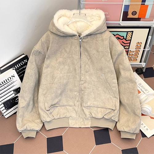 Veste capuche fourrure - capuche,