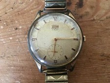 Usagé - Montre Vintage RÉVEIL TITAN Manuel - Pour Collectionneurs