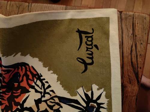 Tapisserie signée lurçat - tapisserie,