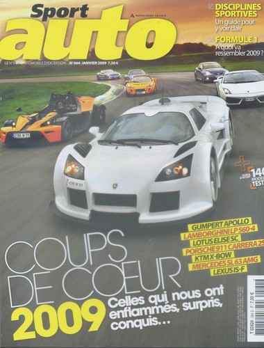 Sport auto 564 2009 - auto, 01/2009