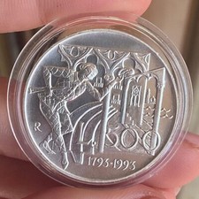 500 LIRE 1993 GOLDONI SILVER SILVER UNCIRCULATED UNC