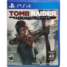Tomb Raider Definitive Edition - Sony Playstation 4 Pristine Tested Authentic