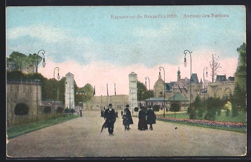 Carte postale bruxelles - carte,
