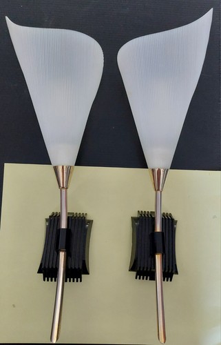 Paire appliques murales - d'appliques,