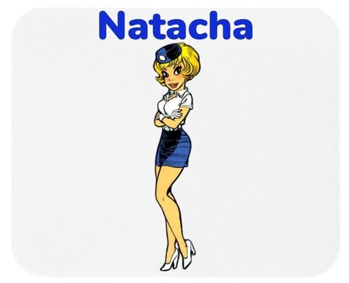 Tapis souris natacha - tapis, de
