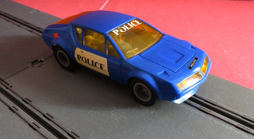 Jouef alpine a310 bleue police - bleue,