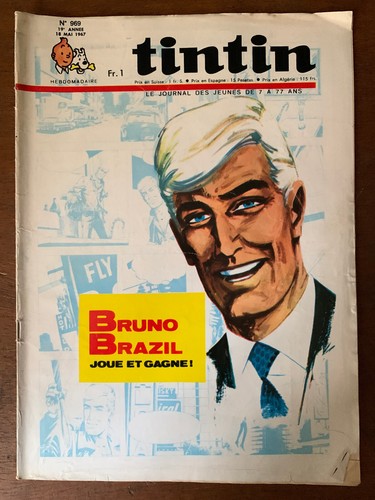 Tintin magazine 969 du - magazine, n°969