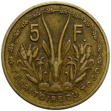 TOGO 5 Francs 1956
