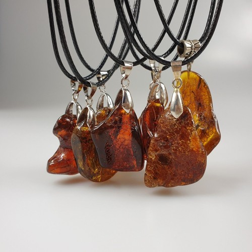 Collier ambre chaîne en - en,
