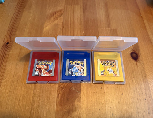 Pokémon red blue yellow - red,