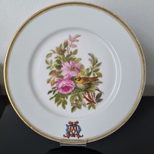 Assiette Porcelaine Peinte