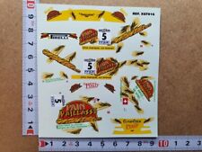 DECALS 1/43 PORSCHE 911 GT2 #5 - POULY - "PAIN PAILLASSE" FFSA GT 1998 - DCC14334