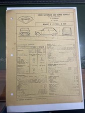 FICHE TECHNIQUE AUTOMOBILE