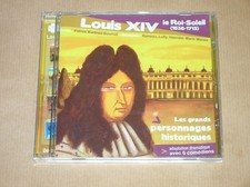CD RARE / LOUIS XIV LE ROI SOLEIL / AVEC 6 COMEDIENS / EXCELLENT ETAT