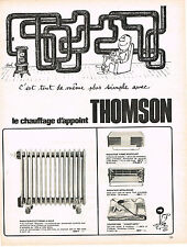 ADVERTISING 1965 THOMSON the auxiliary heating by SINE