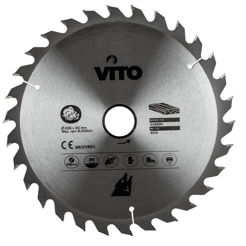 Lame scie circulaire 235mm - ,